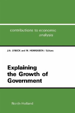 Cover Explaining the Growth of Government (eBook, PDF)