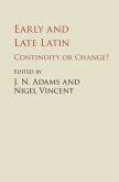 Early and Late Latin (eBook, PDF)