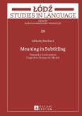 Meaning in Subtitling (eBook, PDF)