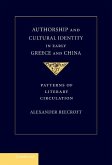 Authorship and Cultural Identity in Early Greece and China (eBook, ePUB)