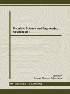 Cover Materials Science and Engineering Application II (eBook, PDF)