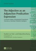 Adjective as an Adjunctive Predicative Expression (eBook, PDF)