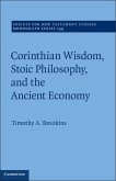 Corinthian Wisdom, Stoic Philosophy, and the Ancient Economy (eBook, ePUB)