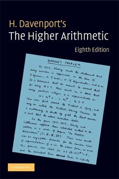 Higher Arithmetic (eBook, ePUB) - Davenport, H.