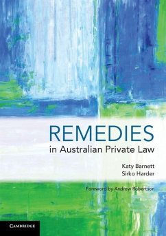 Remedies in Australian Private Law (eBook, ePUB) - Barnett, Katy