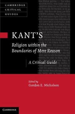 Kant's Religion within the Boundaries of Mere Reason (eBook, ePUB)