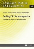 Testing ESL Sociopragmatics (eBook, PDF)