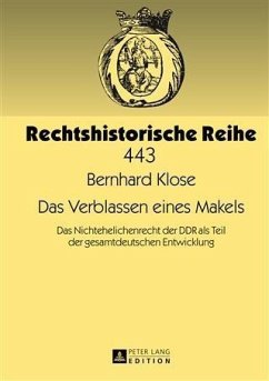 Das Verblassen eines Makels (eBook, PDF) - Klose, Bernhard