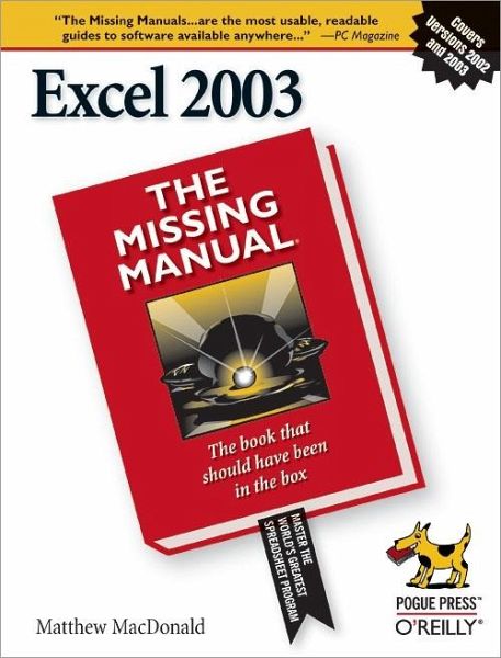 Excel 2003: The Missing Manual (eBook, ePUB) Excel 2003: The Missing Manual (eBook, ePUB)