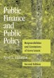 Public Finance and Public Policy... - Bild 1