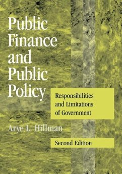 Public Finance and Public Policy (eBook, ePUB) - Hillman, Arye L.