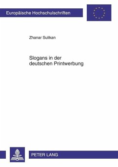 Slogans in der deutschen Printwerbung (eBook, PDF) - Sulikan, Zhanar
