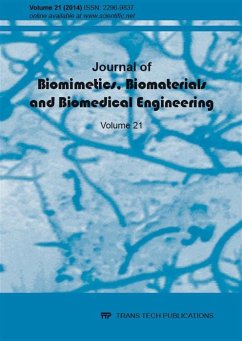 Journal of Biomimetics, Biomaterials and Biomedical Engineering Vol. 21 (eBook, PDF)