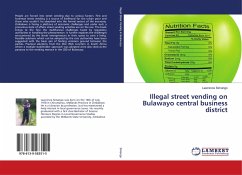 Illegal street vending on Bulawayo central business district