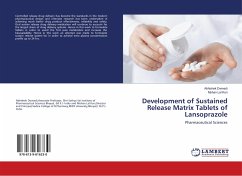 Development of Sustained Release Matrix Tablets of Lansoprazole