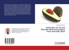 Extraction of oil and Phenolic Retanning Agent From Avocado Seed