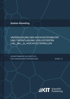 Untersuchung der Hochvoltstabilität und Tiefentladung von dotierten LiNi0,5Mn1,5O4-Hochvoltspinellen - Höweling, Andres