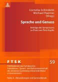 Sprache und Genuss (eBook, PDF)