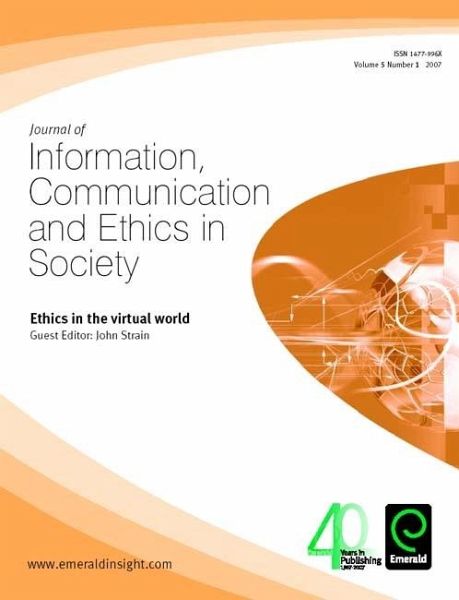 Ethics in the virtual world (eBook, PDF)