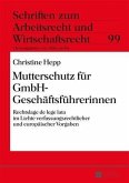 Mutterschutz fuer GmbH-Geschaeftsfuehrerinnen (eBook, PDF)