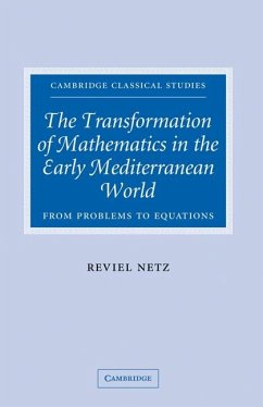 Cover Transformation of Mathematics in the Early Mediterranean World (eBook, ePUB)