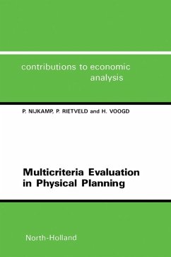 Multicriteria Evaluation in Physical Planning (eBook, PDF) - Nijkamp, P.; Rietveld, P.; Voogd, H.
