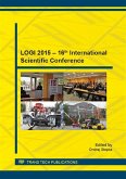 LOGI 2015 - 16th International Scientific Conference (eBook, PDF)