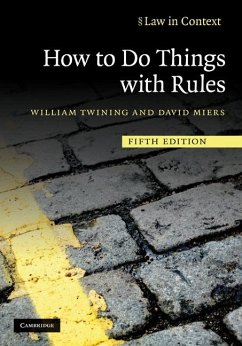 How to Do Things with Rules (eBook, ePUB) - Twining, William