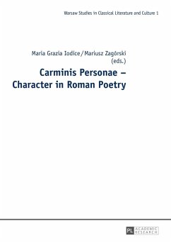 Carminis Personae - Character in Roman Poetry (eBook, PDF)