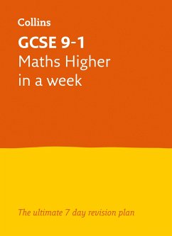 Letts GCSE 9-1 Revision Success - GCSE 9-1 Maths Higher in a Week - Collins GCSE; Mapp, Fiona