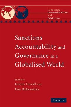 Sanctions, Accountability and Governance in a Globalised World (eBook, ePUB)