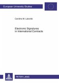 Electronic Signatures in International Contracts (eBook, PDF)
