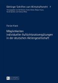 Moeglichkeiten individueller Aufsichtsratsverguetungen in der deutschen Aktiengesellschaft (eBook, ePUB)