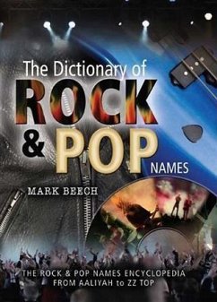 Cover Dictionary of Rock and Pop Names (eBook, ePUB)