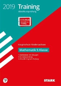 Cover Training Abschlussprüfung 2019 - Hauptschule Niedersachsen - Mathematik 9. Klasse inkl. Online-Prüfungstraining