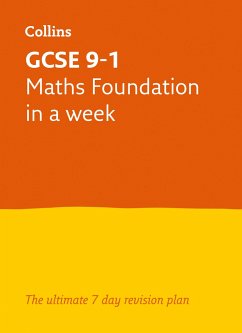 Letts GCSE 9-1 Revision Success - GCSE 9-1 Maths Foundation in a Week - Collins GCSE; Mapp, Fiona