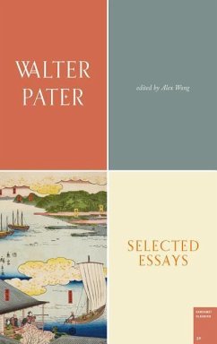 Selected Essays - Pater, Walter Horatio