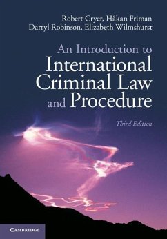 Introduction to International Criminal Law and Procedure (eBook, ePUB) - Cryer, Robert
