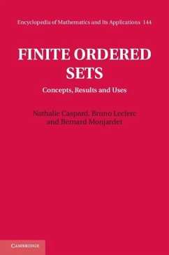 Finite Ordered Sets (eBook, ePUB) - Caspard, Nathalie