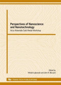 Cover Perspectives of nanoscience and nanotechnology (eBook, PDF)