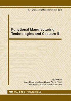 Cover Functional Manufacturing Technologies and Ceeusro II (eBook, PDF)