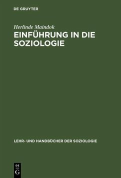 Einführung in die Soziologie (eBook, PDF) - Maindok, Herlinde