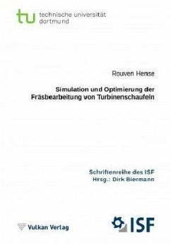Cover Simulation und Optimierung der Fräsbearbeitung von Turbinenschaufeln