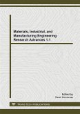 Materials, Industrial, and Manufacturing Engineering Research Advances 1.1 (eBook, PDF)