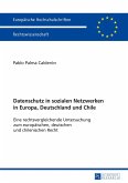 Datenschutz in sozialen Netzwerken in Europa, Deutschland und Chile (eBook, ePUB)