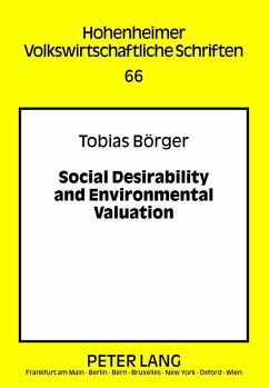 Social Desirability and Environmental Valuation (eBook, PDF) - Borger, Tobias
