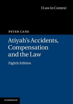 Atiyah's Accidents, Compensation and the Law (eBook, ePUB) - Cane, Peter