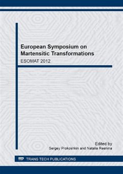 European Symposium on Martensitic Transformations (eBook, PDF)