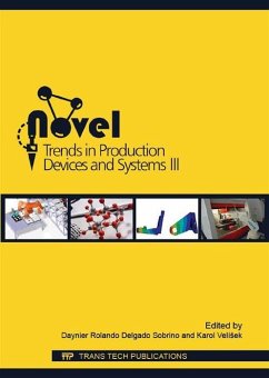 Cover Novel Trends in Production Devices and Systems III (eBook, PDF)