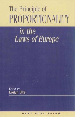 The Principle of Proportionality in the Laws of Europe (eBook, PDF)